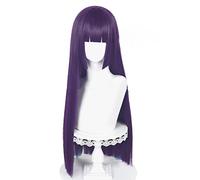 Yun Jin Perruque de cosplay Genshin Impact Yunjin 75 cm de long et raide avec clip tresses, fête d'Halloween, jeu de rôle