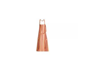 YUNA Tablier 100% coton recy t lavé Terracota