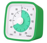 Yunbaoit Minuteur visuel avec étui de protection, compte à rebours silencieux de 60 minutes pour enfants et adultes (vert)