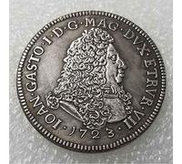 YunBest 1723 Pièce de monnaie ancienne de l'Italie, ancienne pièce commémorative de l'Italie, ancienne pièce de monnaie italienne, pièces de grande Italie