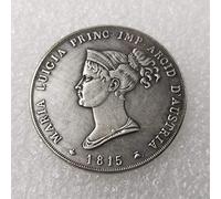 YunBest 1815 Italie Ancienne pièce de monnaie - Italie Ancienne pièce commémorative - Lire italienne Ancienne pièce - Grande Italie Pièces de monnaie - Découvrez l'histoire des pièces BestShop