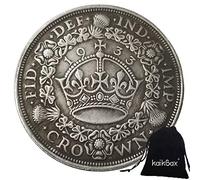 YunBest 1933 United Kingdom Old Coins - British Old Silver Coin Collecting - British Silver Shilling Old Coin - Uncirculation État BestShop