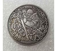 YunBest Morgan Pièces de Monnaie en Argent - Old Hobo Nickel - Old Coin Collecting-Silver Dollar USA Old Morgan Dollar - Plaqué Argent Artisanat Pièce BestShop