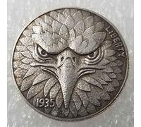 YunBest Morgan Silver Dollars - Pièce Hobo Nickel - Collection de pièces de Monnaie de 1935 - Dollar américain Old Morgan Dollar BestShop
