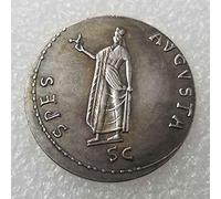 YunBest Pièce de monnaie ancienne - Pièce de monnaie du roi Philosophe - Pièce de monnaie romaine antique - Morgan Silver Coins BestShop