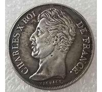 YunBest Pièce de monnaie en argent 1828 Napoleon français Collection ancienne pièce de monnaie de France Dollar ancien Morgan Dollar plaqué argent BestShop