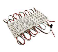 YUNBO WS2811 Lot de 100 modules LED RVB SMD 5050 adressables couleur rêve 12 V RVB LED Module étanche IP65 LED pour vitrine avec ruban adhésif à l'arrière