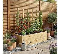 YunCangg Lot de 15 poteaux de clôture vert imprégné - 60 cm - En pin massif - Pour clôture de jardin, clôture brise-vue - Clôture en métal - Clôture en treillis - Clôture de pâturage, aménagement des