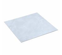YunCangg Lot de 55 planches de sol autocollantes blanches en PVC de 5,11 m² pour intérieur, pose facile, surface antidérapante, idéal pour le salon, la cuisine, le couloir, la salle de bain et