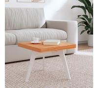 YunCangg Plateau de table carré 50 x 50 x 4 cm en bois de hêtre massif laqué pour salon projet de meuble avec coins arrondis utilisation sûre et nettoyage facile