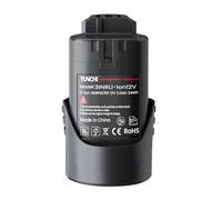 YUNCHI Batterie de rechange 2,0 Ah compatible avec le système Bosch Professional 12 V pour outils Bosch Bleu 10,8 V et 12 V