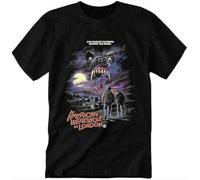 YUNDONG an American Werewolf in London Men's Casual Short Sleeve t Shirt Manches Courtes(3X-Large)
