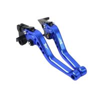 YUNDVLT Moto Leviers Leviers De Frein Et D'embrayage Courts Réglables CNC For Moto Tenere700 TENERE 700 2019 2020 2021 2022 XTZ700 XT700Z Modifiés(Blu)