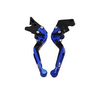 YUNDVLT Moto Leviers Leviers De Frein Et D'embrayage Réglables For Moto Mon Ster ST2 M 400 600 620 750 919 900 SS M M750IE M900 M400(Blue3)