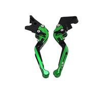 YUNDVLT Moto Leviers Leviers De Frein Et D'embrayage Réglables For Moto Mon Ster ST2 M 400 600 620 750 919 900 SS M M750IE M900 M400(Green3)