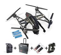 yuneec yunq4kpeu Q500 4 K Typhoon RTR en Coffret, steadygrip et Batterie supplémentaire
