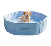 YUNFAN Foldable Kitten Swimming Wading Bathtub,Non-Slip Outdoor Summer Water Play Pool,Foldable Paddling Pool for Dogs Cat Kids,Pet Tub Indoor & Outdoor for Beach Yard Garden and Travel