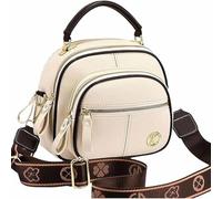 YUNFAN Sac BandoulièRe Bousalutend,Porte-Monnaie Easiotward,Sac à Main Classique Multifonction,BandoulièRe Large RéGlable En Cuir,Pour Femme(B)