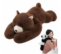 YUNFAN Weighted Plush Animals for Kids & Adults,Hugging Pillow for Anxiety Relief & Sleep Support,Soft Weighted Stuffed Hugging Toy,Panda Sloth Stuffed Toys,Cuddle Pillow Sleep Support(E,S)
