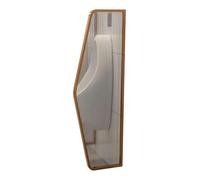 YUNFANOZ Cloison d'urinoir, Cloison de Toilettes, Écran de confidentialité Mural, for Toilettes publiques et Autres lieux(Rose Gold,Partition*4)