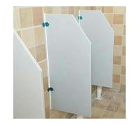 YUNFANOZ Paroi de Séparation pour Urinoir Cloison d'urinoir Conception étanche, Facile à Nettoyer, for Les lieux publics et Autres environnements(Brown,90x40cmx5pcs)