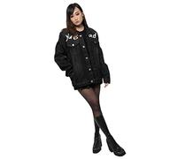 Yungblud Denim Veste Be Fookin Happy Logo Nouveau Officiel Unisex Noir Size M