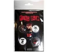Yungblud Logos 5 Pack Button Pack De Badges Size One Size