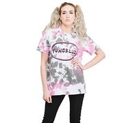 Yungblud T Shirt Scratch Logo Oval Nouveau Officiel Unisex Dip Dye Gris Size XL