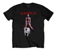 Yungblud T Shirt Strawberry Lipstick Logo Nouveau Officiel Homme Size L