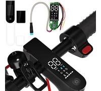 Yungeln Tableau de Bord BLE électrique Scooter Tableau de Bord avec écran LED pour Trottinette électrique Xiaomi 1S M365 Pro- Version