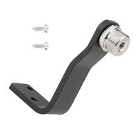 YUNGLOO Adaptateur à vis pour microphone 5/8" mâle vers 6,35 mm femelle pour microphone fileté support accessoires de réparation adaptateur de microphone
