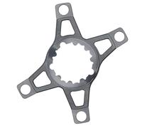 YUNGLOO Adaptateurs de pédalier de vélo 110 3 boulons à 4 boulons de conversion en alliage d'aluminium - Adaptateurs de pédalier à montage direct