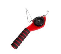 YUNGLOO Bâtons de pêche sur glace pliables de 30 cm en ABS avec support réglable pour des conditions de froid extrême, équipement de pêche sur glace compact