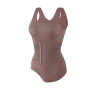 YUNGLOO Body gainant sans couture pour femme - Couverture complète - En nylon respirant et invisible, I, 3XL