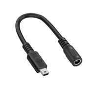 YUNGLOO Câble adaptateur flexible isolé en PVC à 2 cœurs DC35135 DC5521 pour applications de liaison électrique temporaires Bandes LED Cordon adaptateur d'alimentation