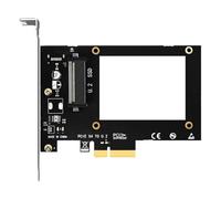 YUNGLOO Carte de liaison NVMe PCIe anti-chocs prenant en charge l'installation directe YOU.2 sans câbles de données et câble de déni de carte d'extension NVMe