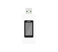 YUNGLOO Détecteur d'analyse de charge portable pour protocoles PD3.0 QC4+ avec contacts métalliques pliables Outil de réparation mobile avec protection contre les surtensions