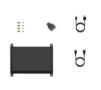 YUNGLOO Écran LCD tactile capacitif de 5 pouces 1024 x 600 pour 5 3B+ 4B Developmen Board Gaming Console