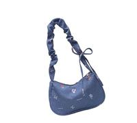 YUNGLOO Élégant sac à main en toile d'inspiration japonaise sous les aisselles, sac à bandoulière spacieux, tenue décontractée, compagnon japonais, a, One Size