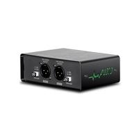 YUNGLOO Éliminateurs de bourdonnements sonores à deux canaux avec boîtier métallique à 3 gains pour applications sonores Destructeurs de boucle de terre à double canal en métal