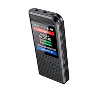 YUNGLOO Enregistreurs numériques professionnels avec voix de réunion en ABS solide pour un son clair et une longue durée de la batterie - Enregistreurs vocaux à batterie longue durée