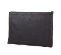 YUNGLOO Housse en cuir pour ordinateur portable de 14" - Rembourrage intérieur antidérapant - Système de gestion de fichiers - Construction résistante aux intempéries