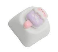 YUNGLOO Jolie coque de clavier en résine pour claviers mécaniques avec texture lisse et facile à installer, fait à la main, art unique