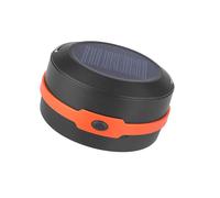 YUNGLOO Lampe solaire portable de camping USB/chargement télescopique 2200 mAh compacte pour tentes de randonnée Rechargeable par USB