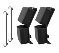 YUNGLOO Pare-chocs robuste de qualité marine résistant aux ondulations pour embarcations et croisillons en mousse de polyéthylène