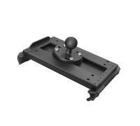 YUNGLOO Ruggeds Clip pour tablettes d'extérieur de 17,8 cm et 20,3 cm, résistant aux vibrations, mécanisme à ressort pour machines applications chariots élévateurs/pelleteuses