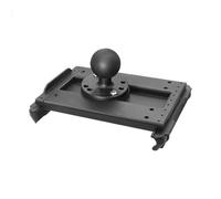 YUNGLOO Ruggeds Clip pour tablettes d'extérieur de 17,8 cm et 20,3 cm, résistant aux vibrations, mécanisme à ressort pour machines applications chariots élévateurs/pelleteuses