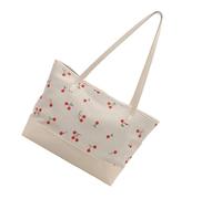YUNGLOO Sac à provisions de grande capacité pour femme, sac à bandoulière esthétique, sac d'école, élégant, aisselle, pour faire la lessive, pour femmes, épaules élégantes, étudiants, école, grande