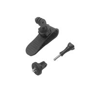 YUNGLOO Support anti-secousses pour visières de voiture avec adaptateur, plusieurs appareils, interfaces filetées 1/4, design sans obstruction, fixation à clip pour caméra à dégagement rapide
