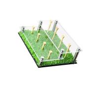 YUNGLOO Vitrine en acrylique pour balles de golf - Double couche - Présentoir pour balles de tennis de table